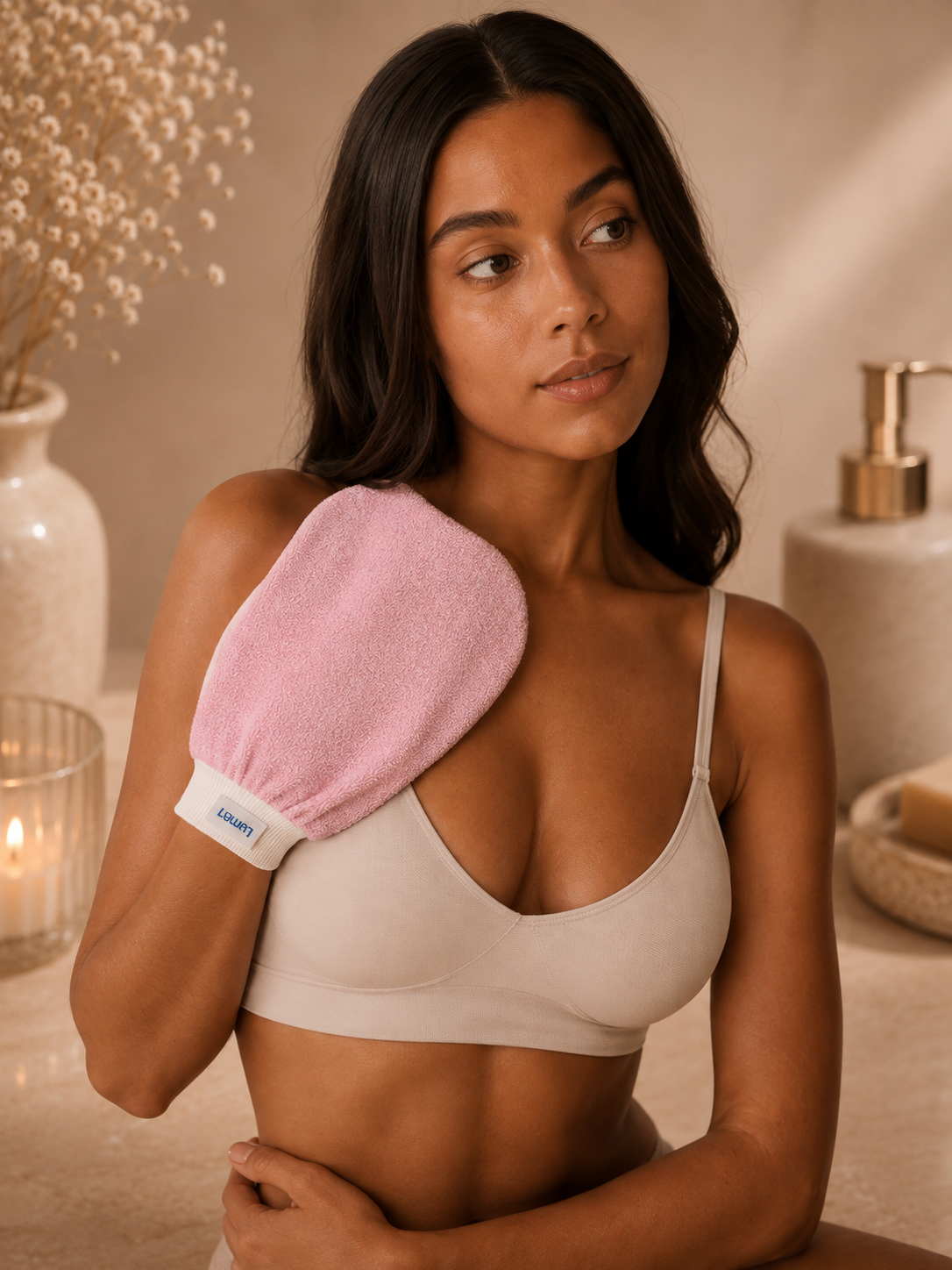 PureSkin™ | Gant Exfoliant Anti-Poils Incarnés