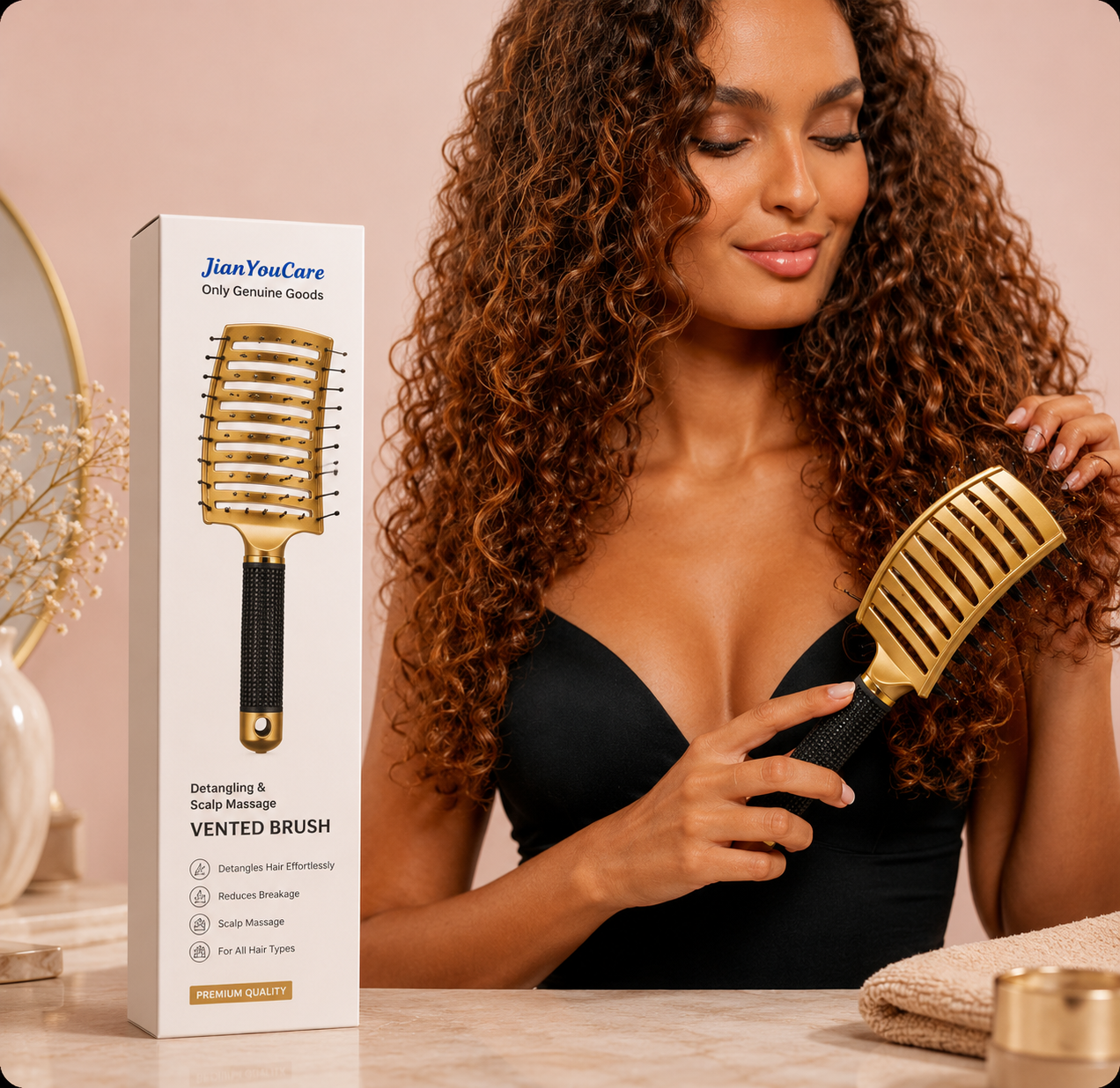 SilkBrush™ | Brosse Démêlante Douce